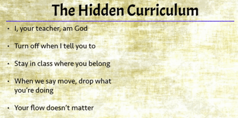 hidden curriculum