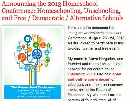 homeschool conference
