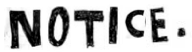 menu notice