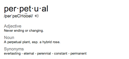 perpetual