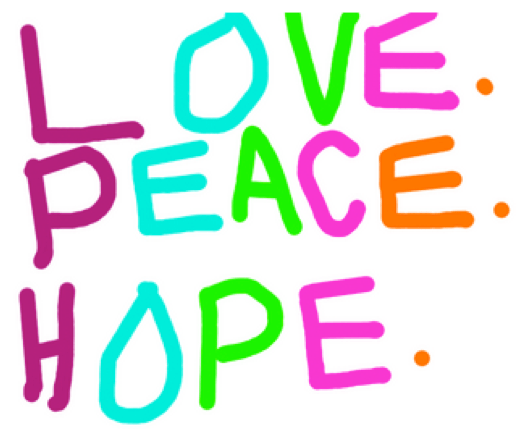 shea love peace hope