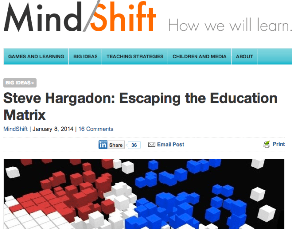steve hargadon on mindshift