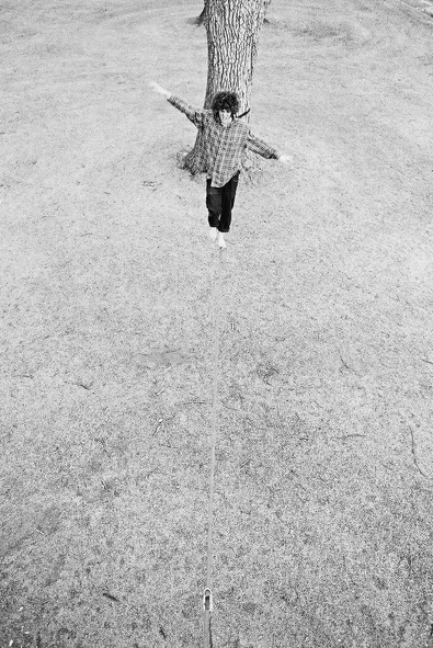 hans gillies on tight rope