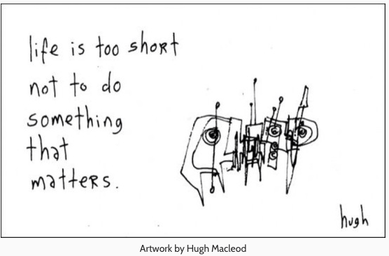 hugh macleod matters artwork