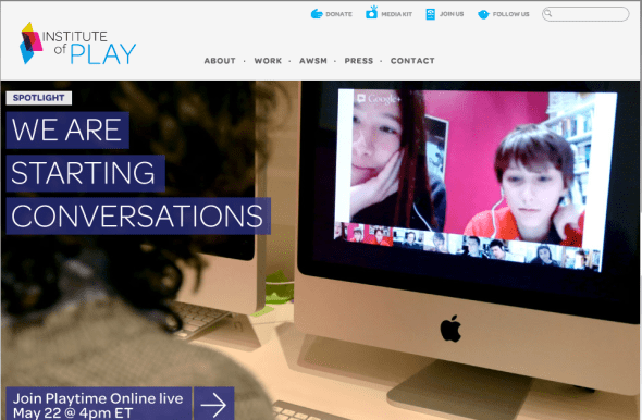 institute of play site