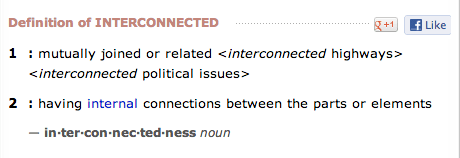 interconnectedness