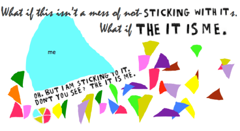 the it is me huge graphic