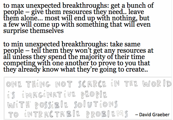 to min and max david graeber