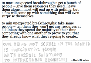 to min and max david graeber