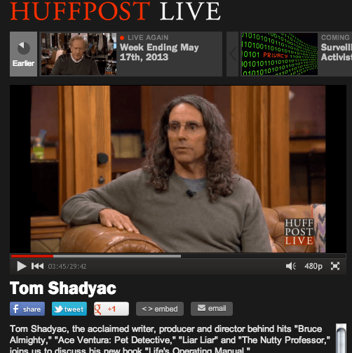 tom jadyac on huff po