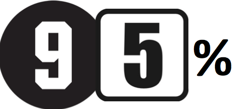 95%