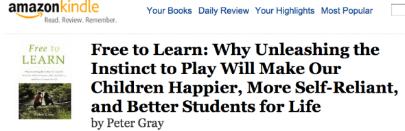 peter gray on kindle