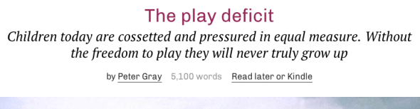 the play deficit gray