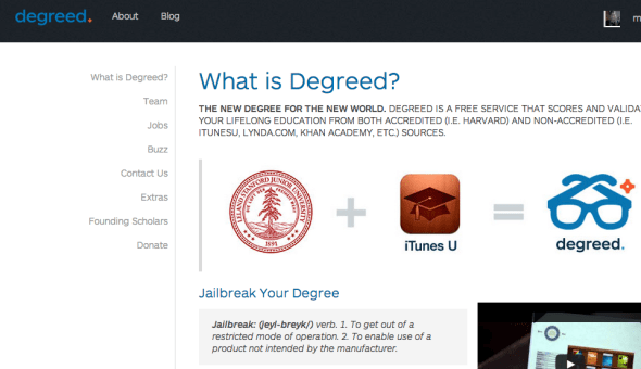 degreed site
