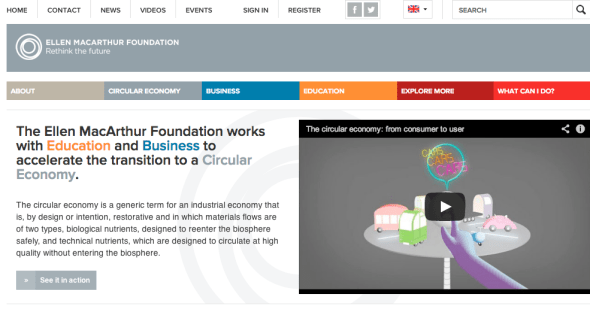 ellen macarthur foundation site