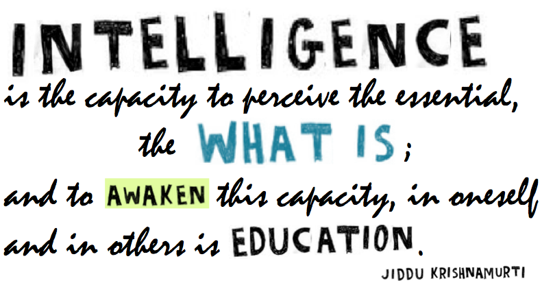 intelligence vi krishnamurti
