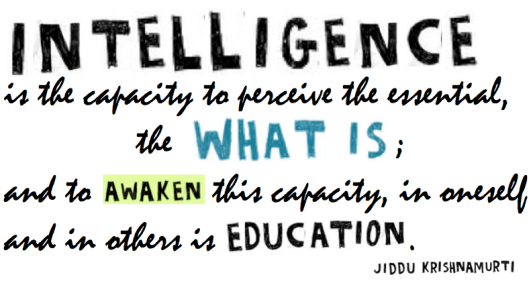 intelligence vi krishnamurti