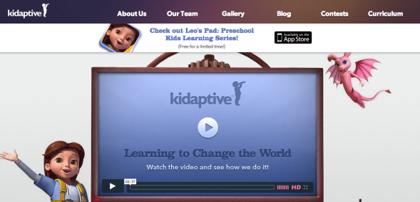 kidaptive site