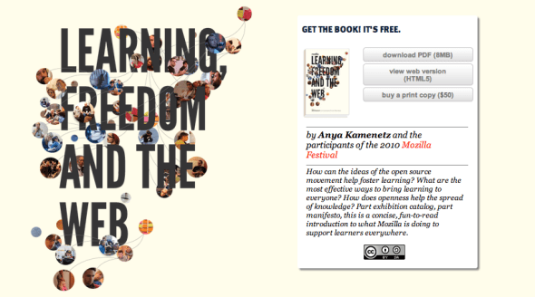 learning freedom ad the web