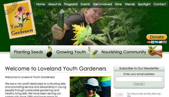 loveland youth gardners