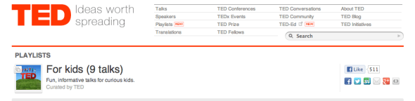 ted talks for kids