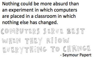 computer quote from papert