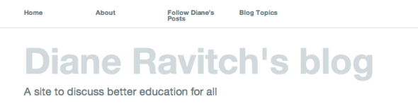 diane ravitch's blog