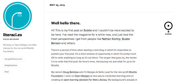 doug belshaw new site