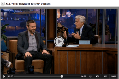 jeremy on tonight show