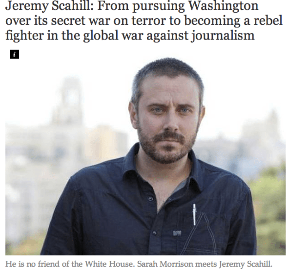 jeremy scahill interview nov 2013
