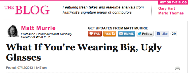 matt murrie on huffpo