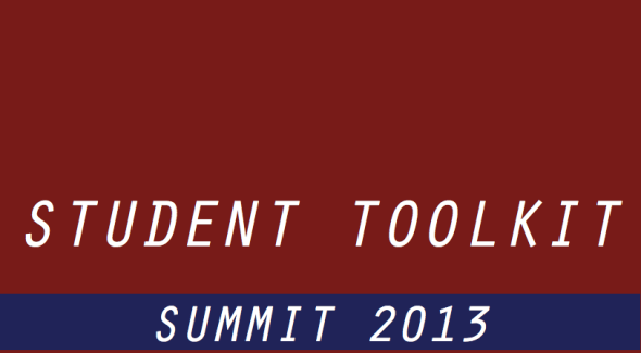 student toolkit summit 2013