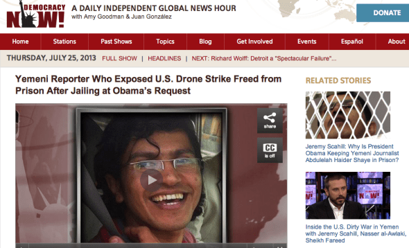 yemeni reporter released