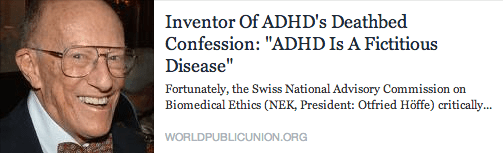 adhd fiction
