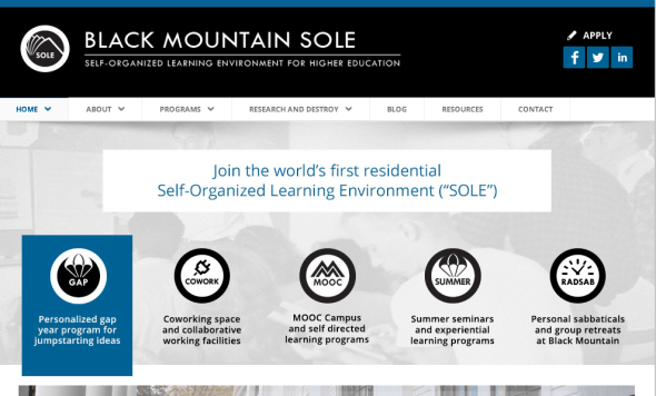 black mountain sole site