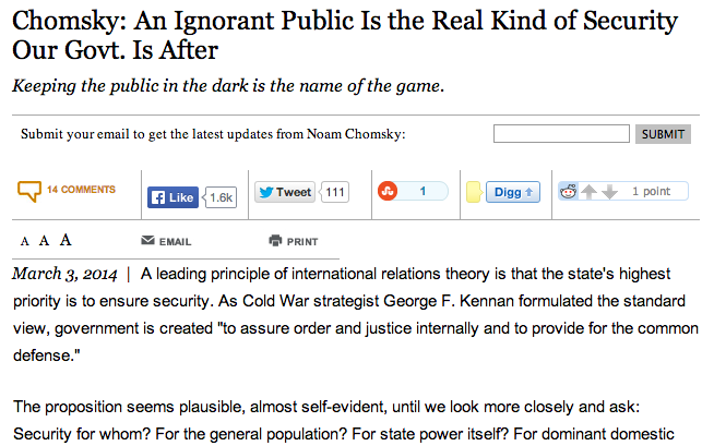 chomsky mar 3