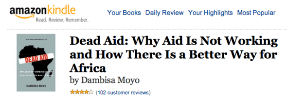 dead aid notes on kindle