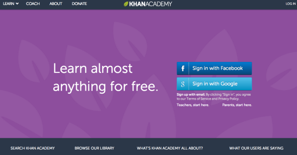 khan academy site
