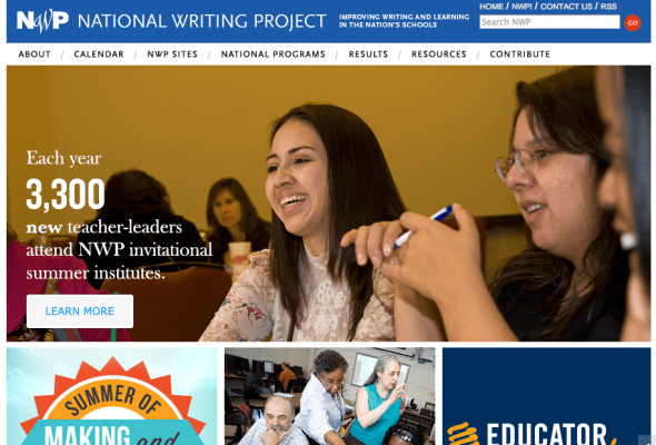 national writing project site