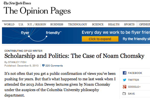 noam at the dewey lectures