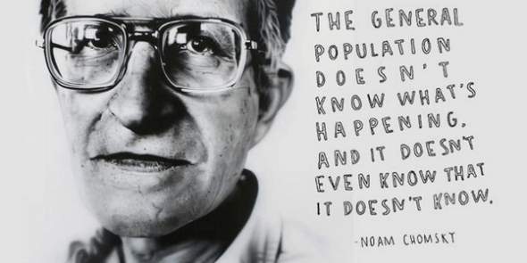 noam chomsky quote 2