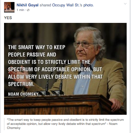 noam on freedom