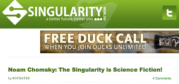 noam on singularity