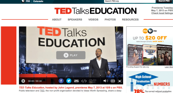 pbs ted talks education