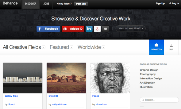 behance site