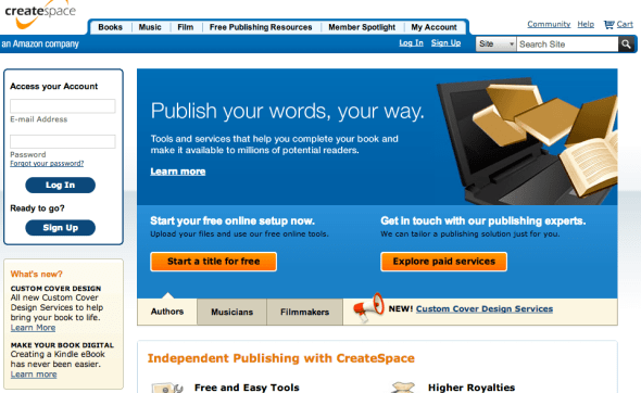 createspace site