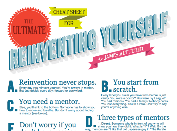 reinvent yourself poster