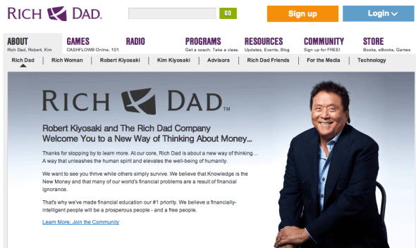 richard kiyosaki's site