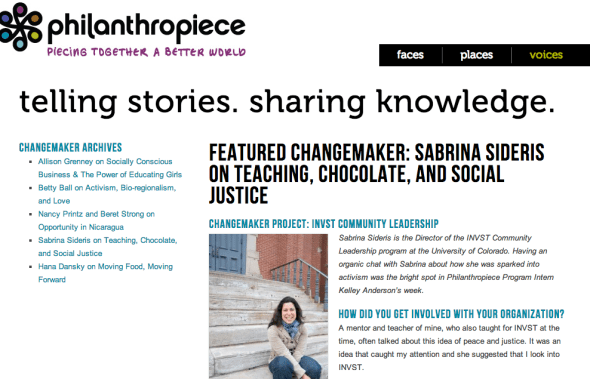 sabrina sideras in post