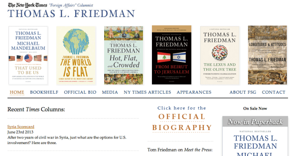 thomas friedman site